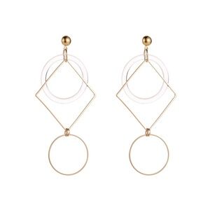 *OTTILIA* Exaggerated Geometric Dangle Earrings
